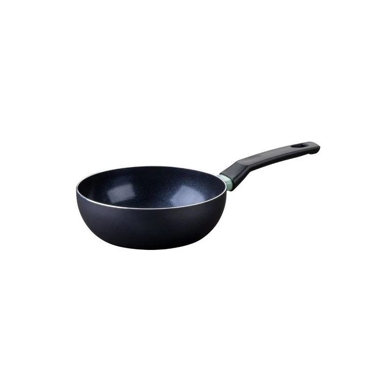 Wok 28 cm aluminium revêtement céramique antiadhésif sans PFAS Fackelmann Brandao