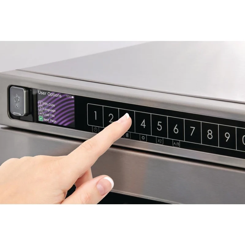 Micro-ondes programmable robuste Menumaster 17 litres 1400W DEC14E2
