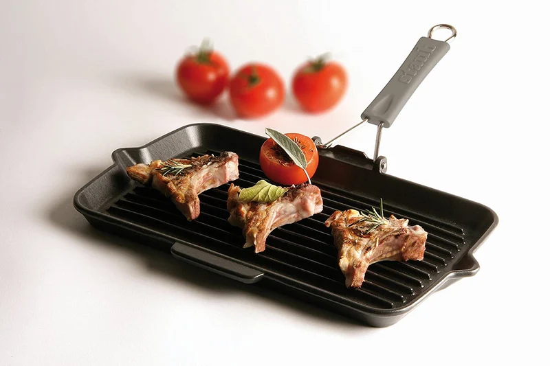 Grill fonte Staub rectangulaire