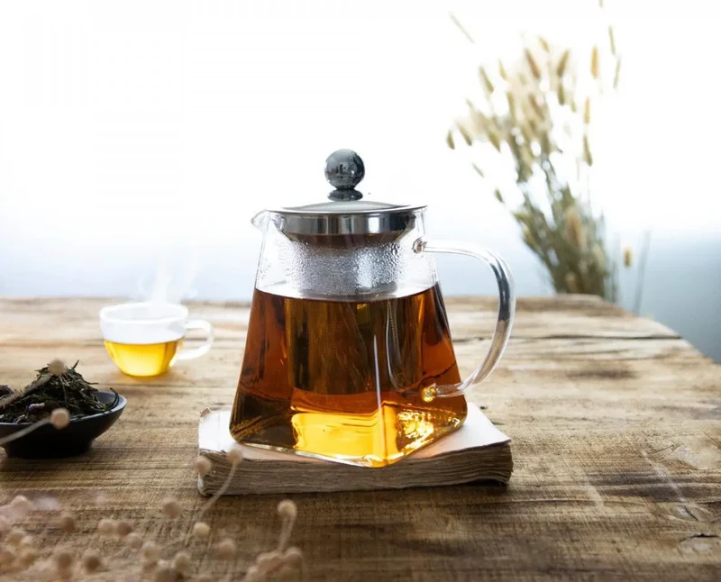 Théière Rooibos en verre