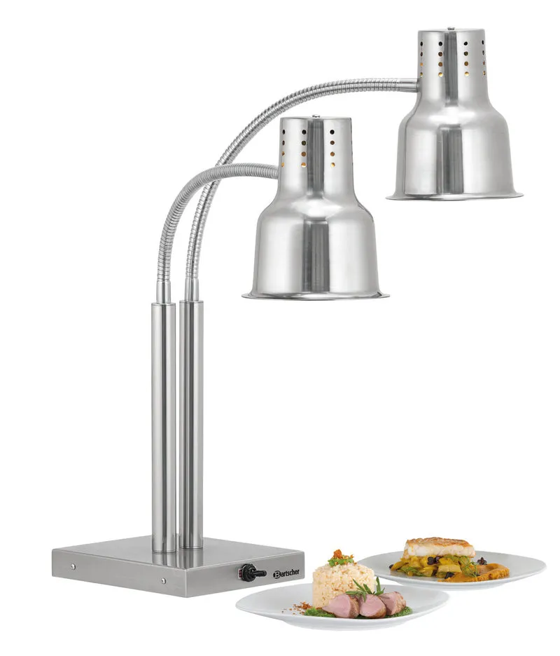 Lampe chauffante infrarouge IWL500ST 2 bras – Bartscher