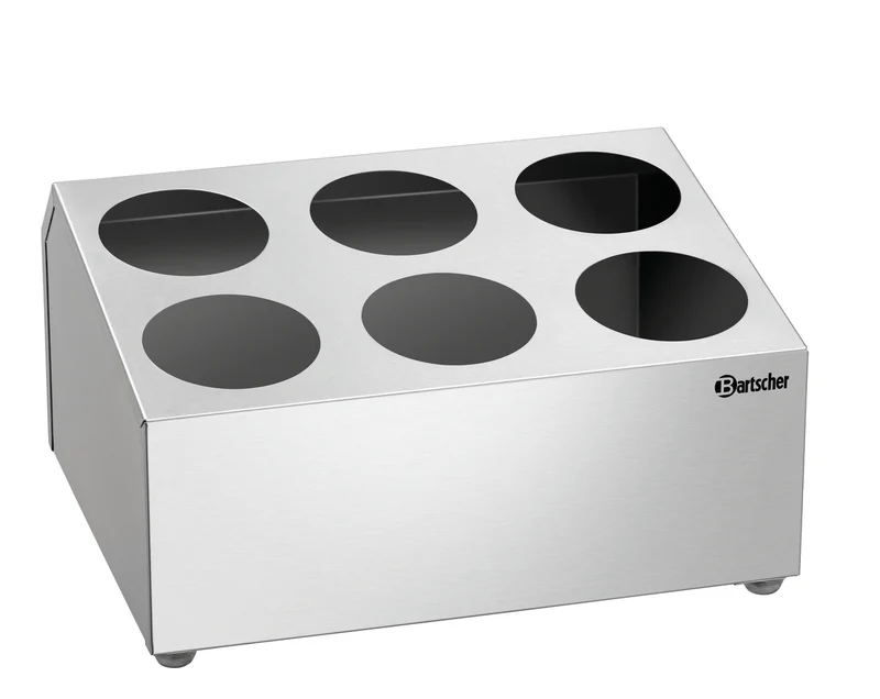 Range-couverts inox 6 compartiments BK60 – Bartscher