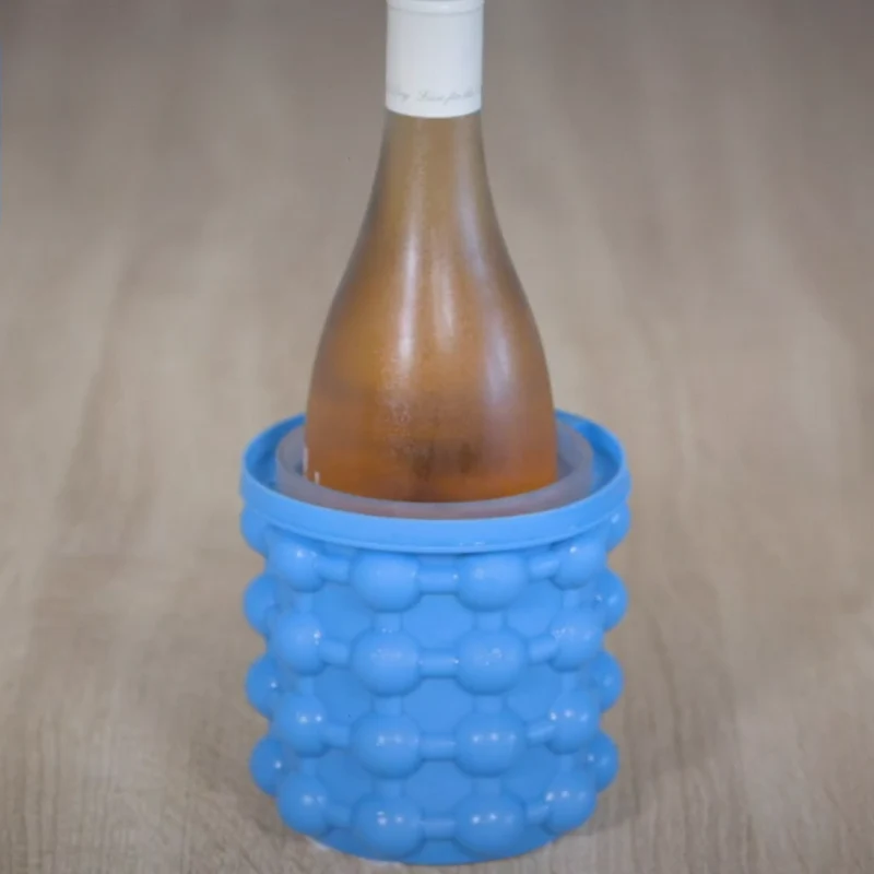 Grand Bac à Glaçon en Silicone avec Couvercle [120 cubes de glaçon]