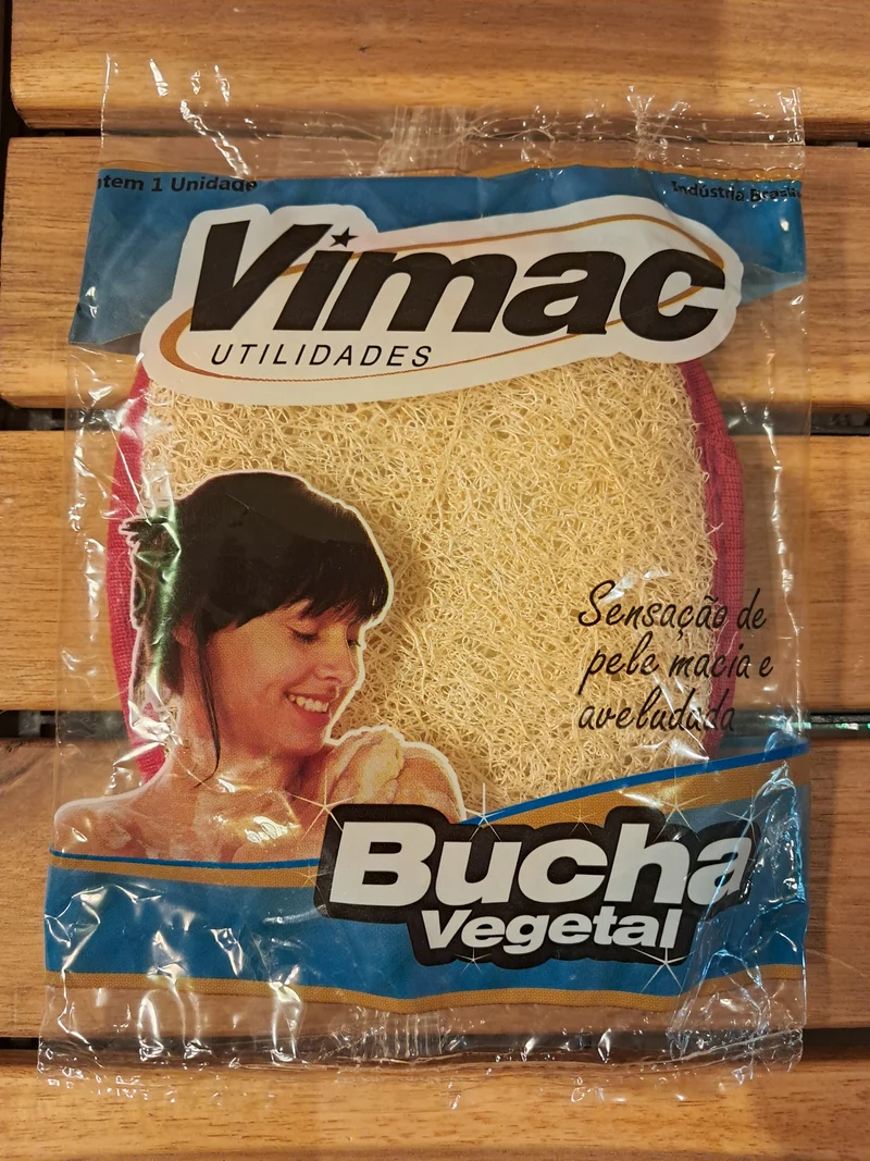 Éponge végétale avec tissu (Bucha Vegetal c/ pano) - ONLY UP