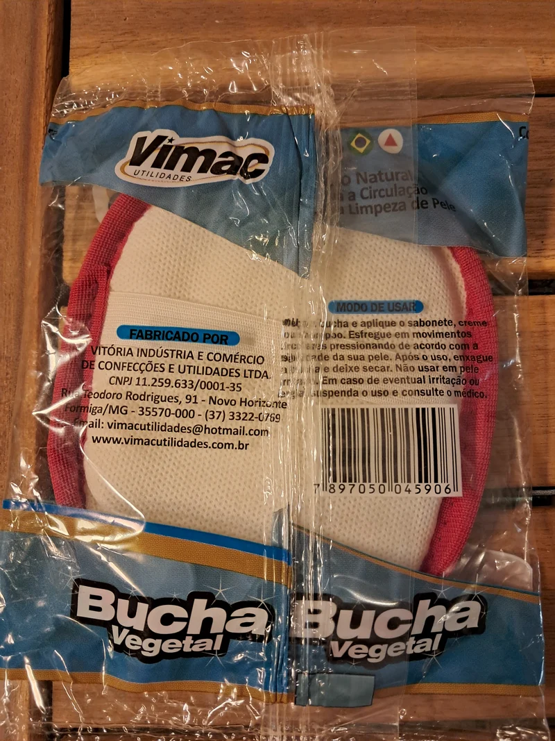 Éponge végétale avec tissu (Bucha Vegetal c/ pano) - ONLY UP