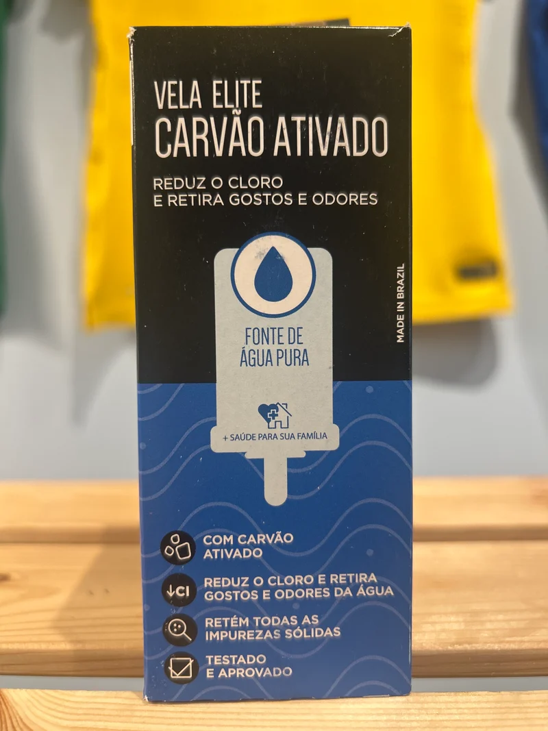 Bougie pour Filtre en Argile charbon actif (Vela para Filtro de Barro carvão Ativado) - ELITE - unidade