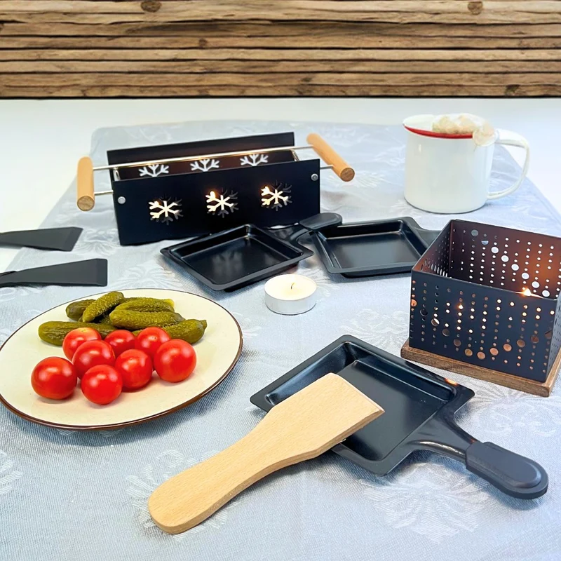 Raclette a la bougie 2 personnes Fackelmann spécialités culinaires
