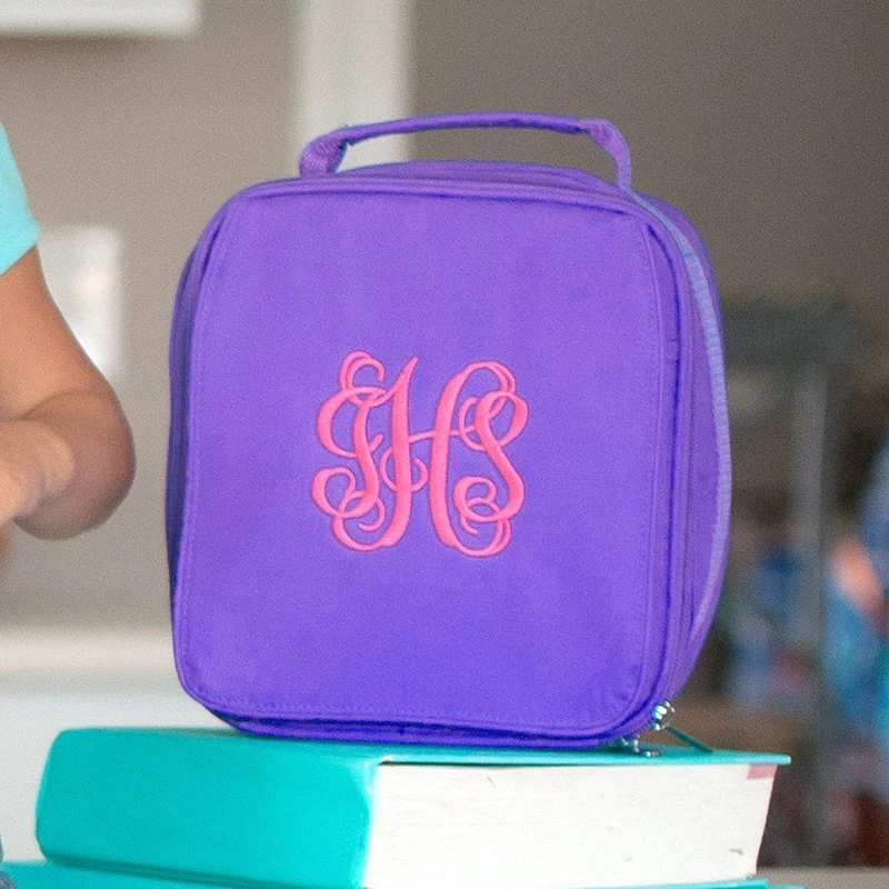 Purple Lunch Box - Personalized