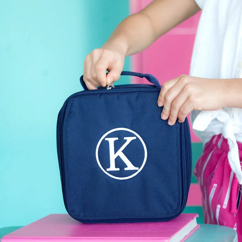 Navy Lunch Box - Personalized