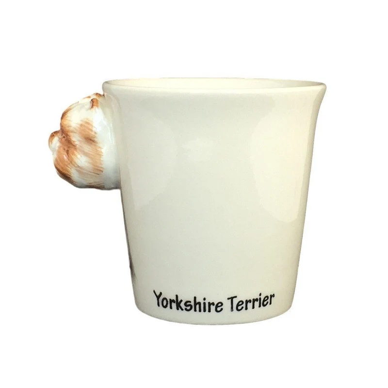Yorkshire Terrier Hand Painted Coffee Mug
