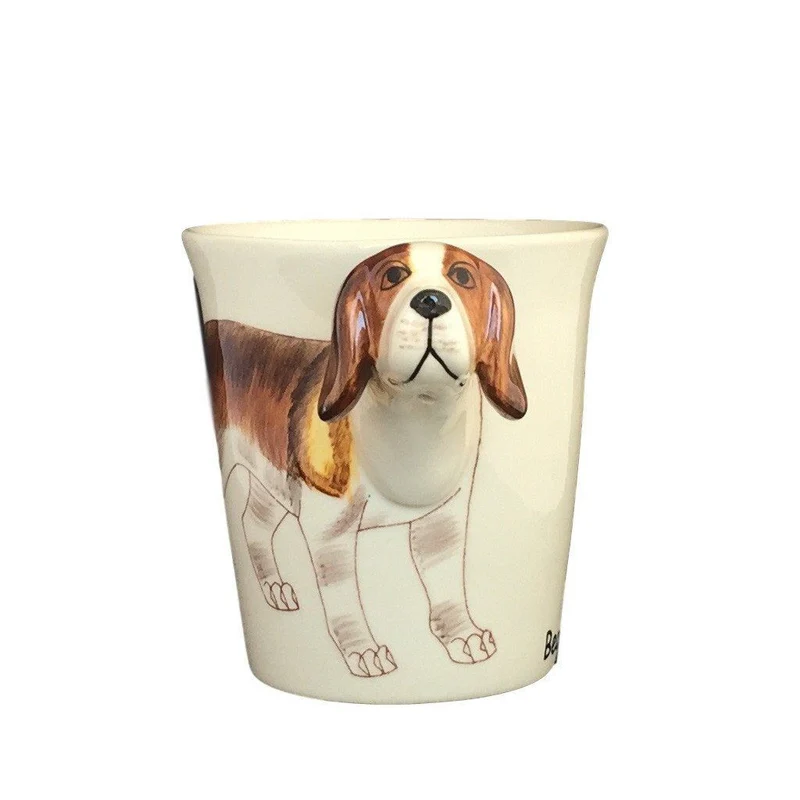 Beagle Hand Painted Coffee Mug
