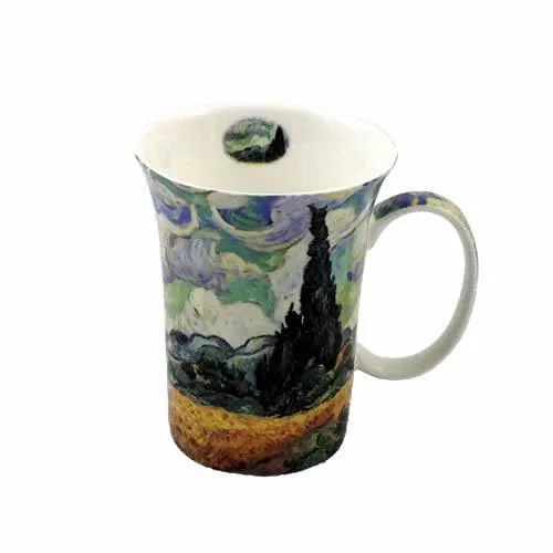 Van Gogh Set of 4 Bone China Mugs