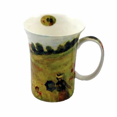 Monet Bone China Mugs - Set of 4