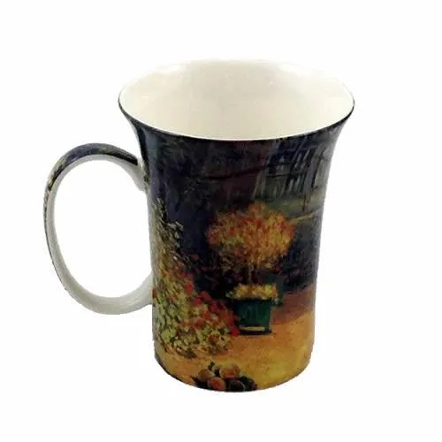 Monet Bone China Mugs - Set of 4