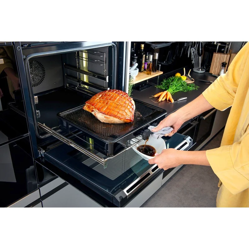 Plat de cuisson four pour rôti avec bac de récupération du jus de 3 litres 39 x 33 cm Zenker Special Cooking