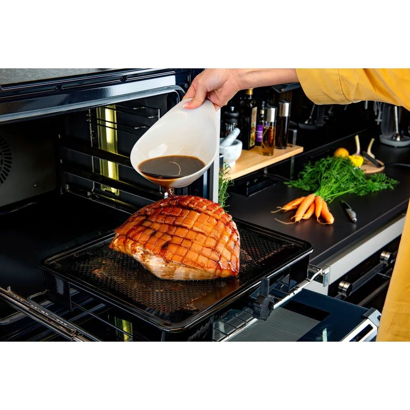 Plat de cuisson four pour rôti avec bac de récupération du jus de 3 litres 39 x 33 cm Zenker Special Cooking
