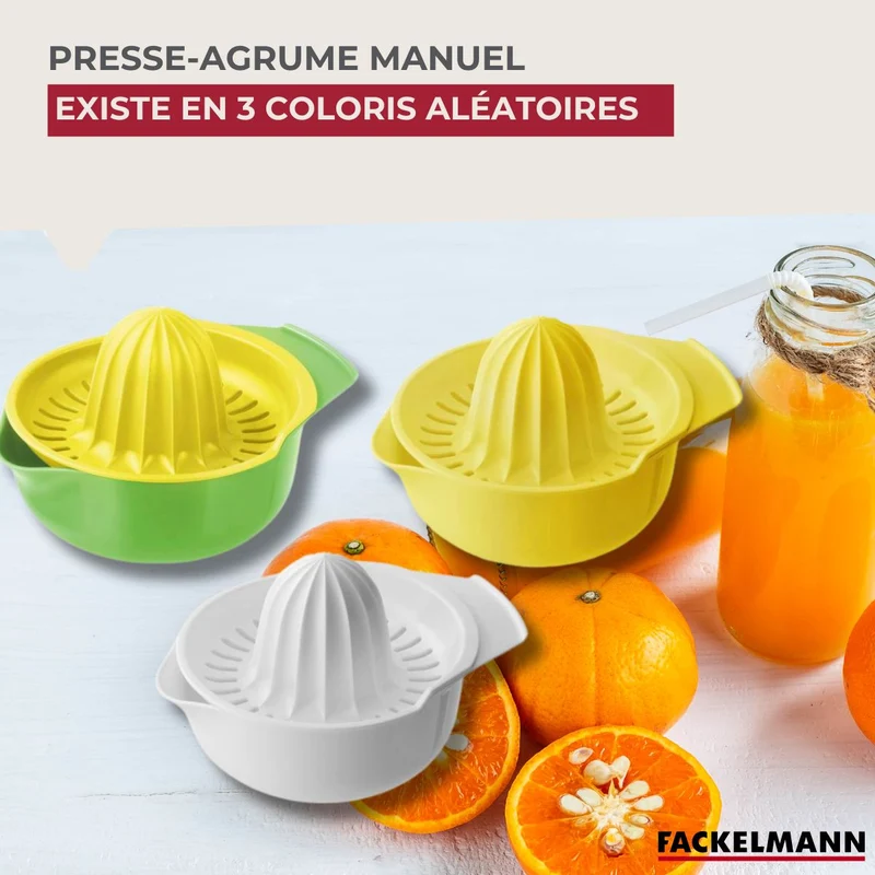 Presse-agrume manuel Fackelmann Colors Edition
