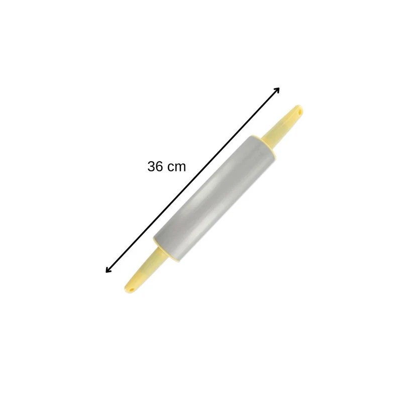 Rouleau à pâtisserie en métal antiadhésif 36 cm Zenker