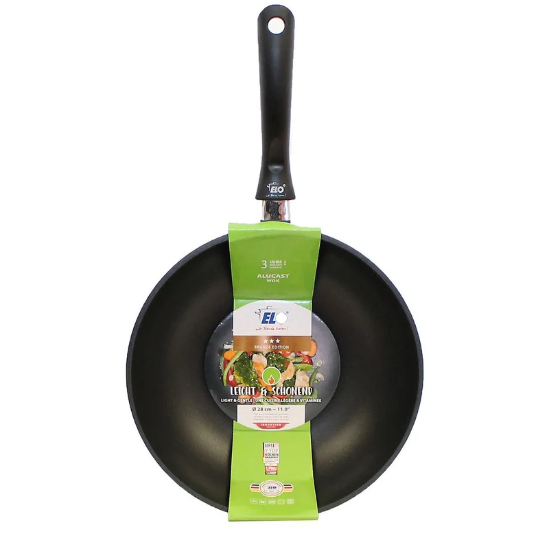 Wok 28 cm Elo Alucast