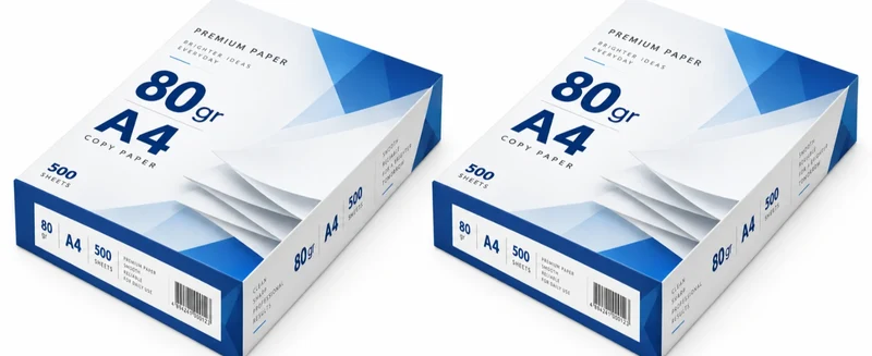 Druckerpapier A4 80 g/m² Weiß – Kopierpapier für Laser, Inkjet, Büro Homeoffice