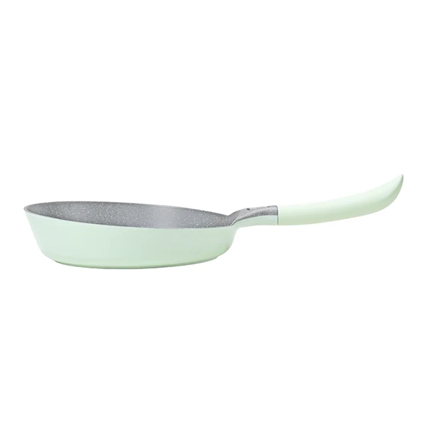AKIS - LE MACARON Küchenset aus Aluminiumguss 3tlg. Topf+Pfannen Grün