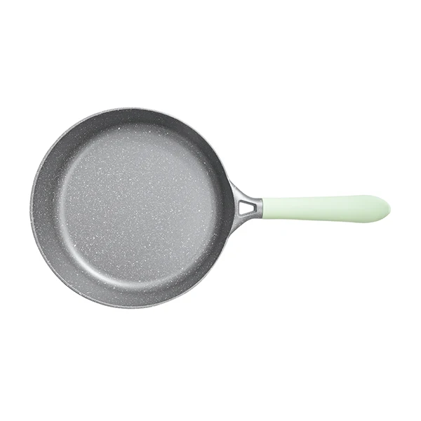 AKIS - LE MACARON Küchenset aus Aluminiumguss 3tlg. Topf+Pfannen Grün