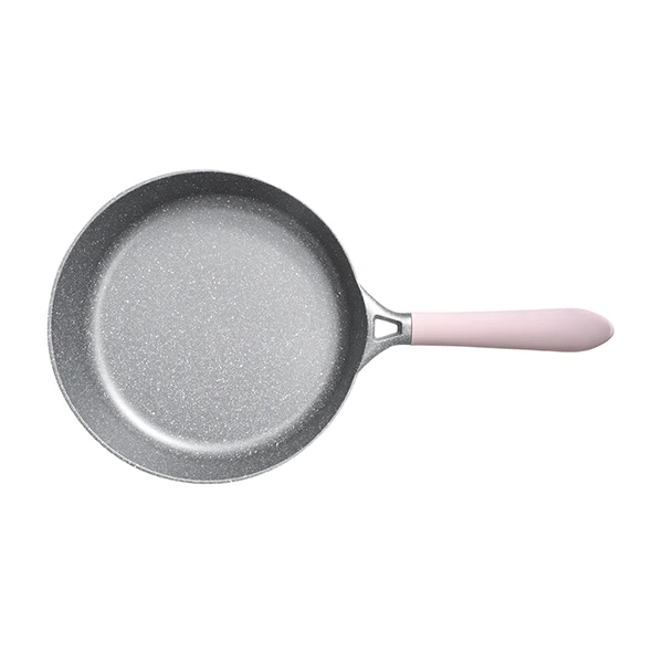 AKIS - LE MACARON Küchenset aus Aluminiumguss 2tlg. Topf Ø20+Pfanne Ø28 Rosa