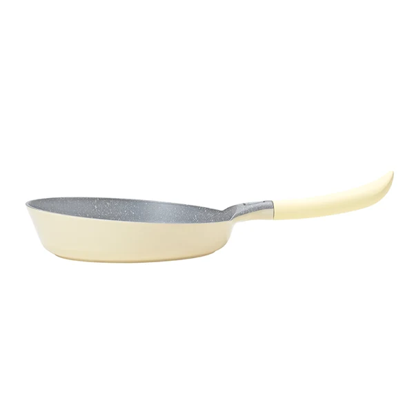 AKIS - LE MACARON Küchenset aus Aluminiumguss 2tlg. Topf Ø20+Pfanne Ø28 Gelb