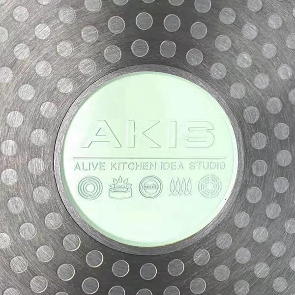 AKIS - LE MACARON Küchenset aus Aluminiumguss 2tlg. Pfannen Grün