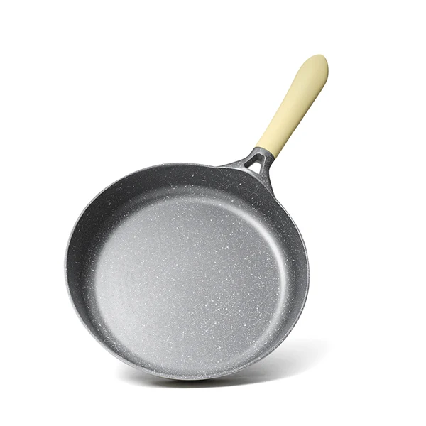 AKIS - LE MACARON Küchenset aus Aluminiumguss 2tlg. Pfannen Gelb