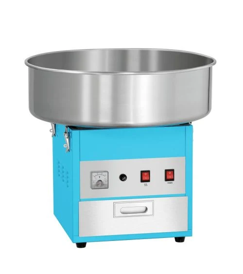 Machine à barbe à papa professionnelle – Cuve inox Ø 500 mm avec tiroir intégré