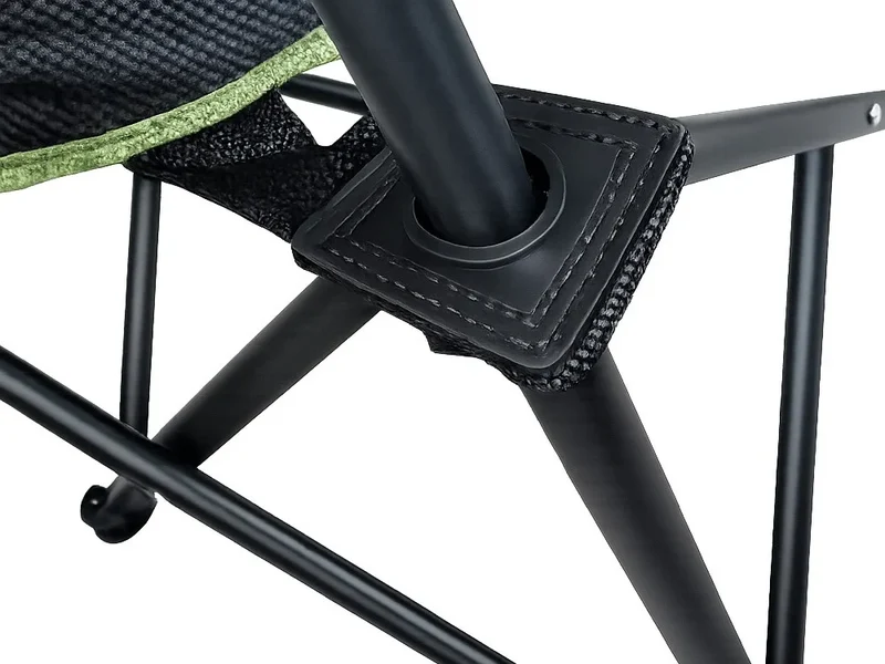 Camping Angelstuhl Klappstuhl faltbar Outdoor Stuhl mit Tasche Grün