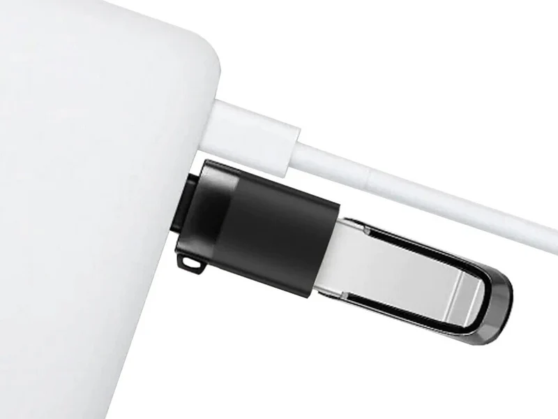 USB-C Adapter 2er Set – USB-C auf USB-A 3.0 & USB-A auf USB-C Konverter für Daten und Laden