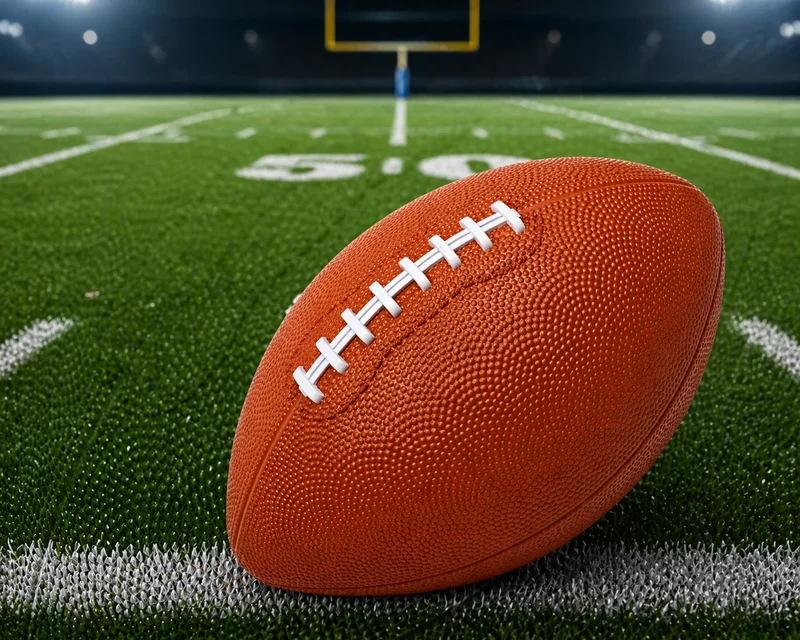 American Football Größe 9 Trainingsball Gummi griffig Freizeit Outdoor