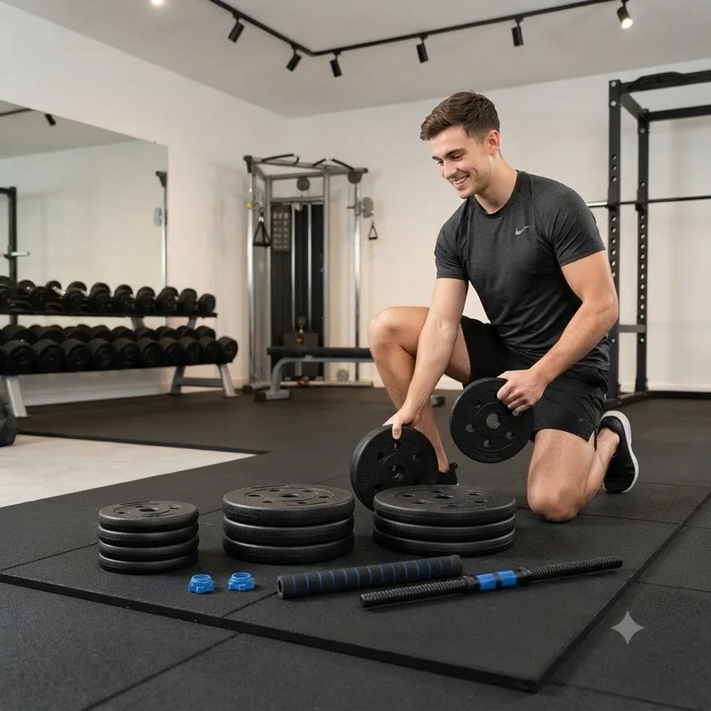 Kurzhantel Set Hantelset 20kg Hantel Krafttraining Hantelscheiben Muskeltraining