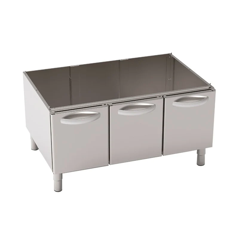 Tecnoinox - Soubassement neutre - Placard 3 portes - Gamme 700 - VNP12L7