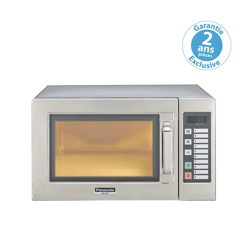 Panasonic - Four micro-ondes professionnel avec commandes digitales - 22 L - 1000 W - 1037