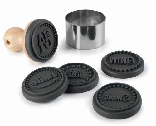 Kit de tampons décoratifs pour sablés et biscuits – Silicone alimentaire