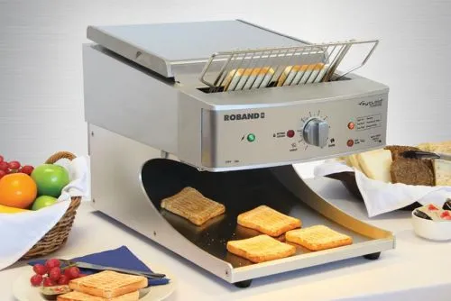 Toaster convoyeur professionnel – pour pains, buns et bagels