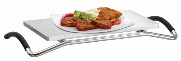 Plaque de rechange en aluminium pour chauffe-plats