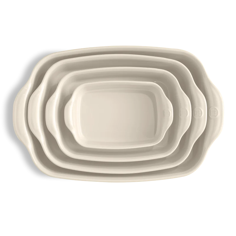 Plat à four rectangulaire Argile