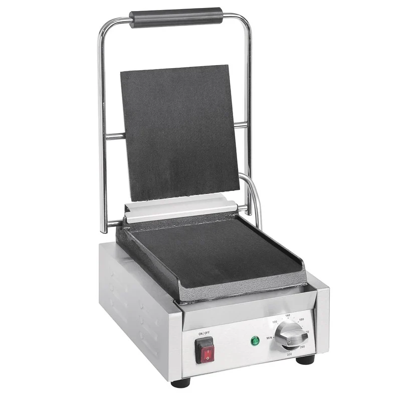 Gril de contact simple Bistro Buffalo lisse/lisse