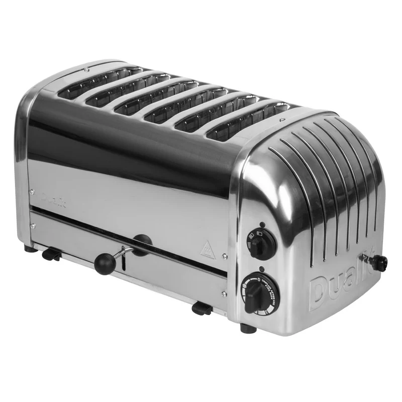 Grille-pain 6 tranches inox Vario Dualit 60165