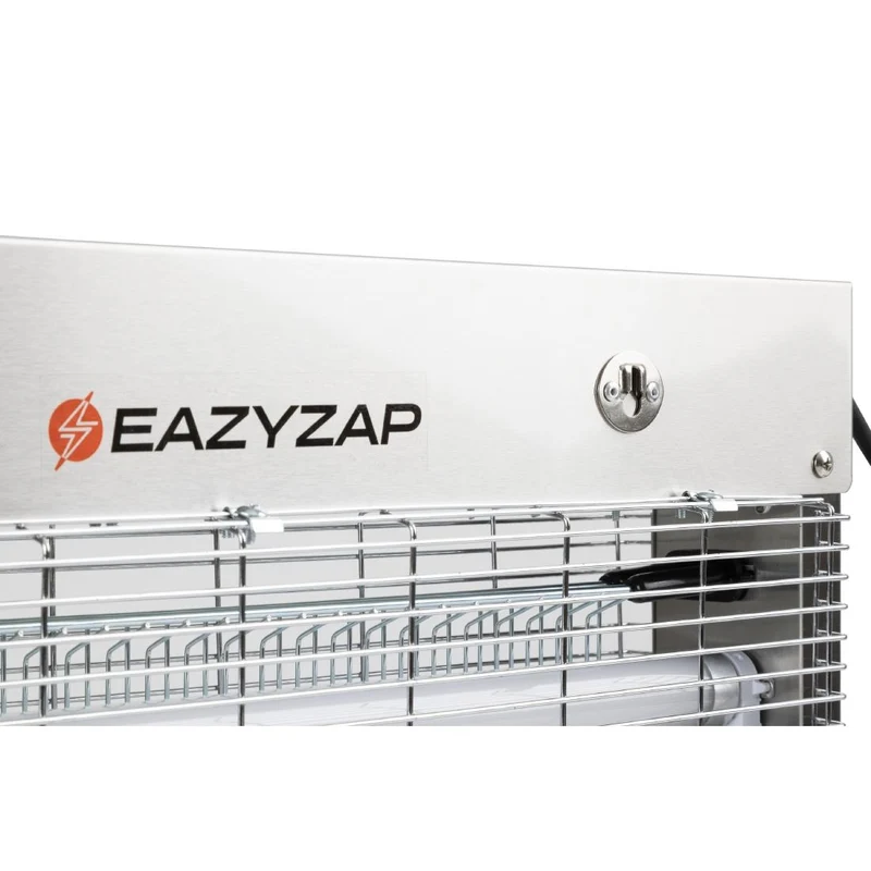 Désinsectiseur LED en inox brossé Eazyzap 14W