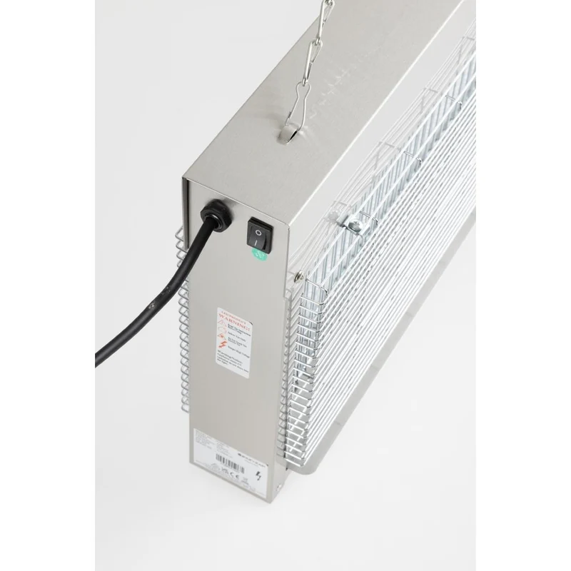 Désinsectiseur LED en inox brossé Eazyzap 20W