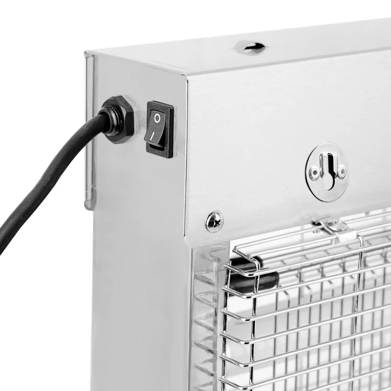 Désinsectiseur LED en inox brossé Eazyzap 20W