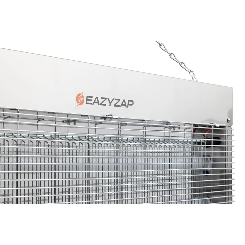 Désinsectiseur LED en inox brossé Eazyzap 20W