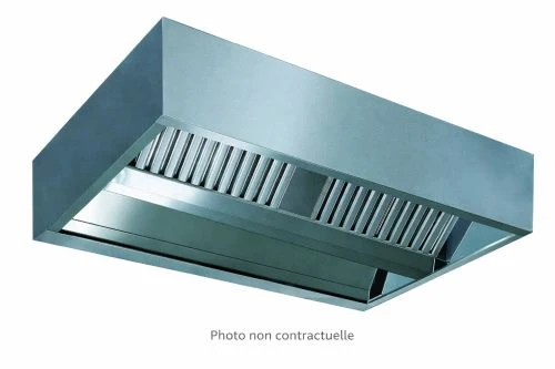 Hotte centrale en inox pour four convoyeur synthesis 08/50