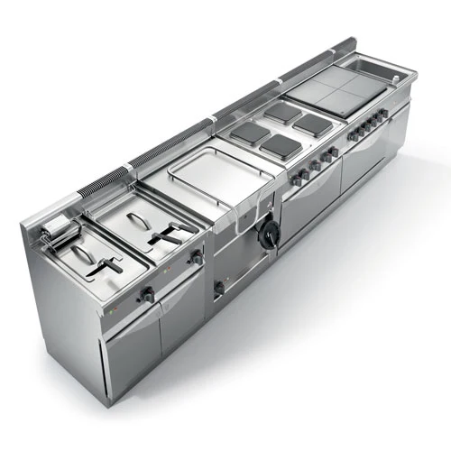 Ligne de cuisson inox 700 mm – Gamme pro 90 modèles