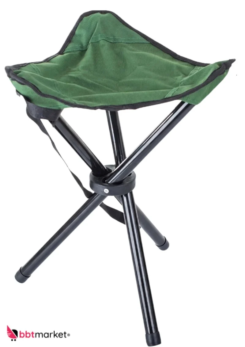 Klapphocker Dreibein Campinghocker Faltbar Outdoor Festival Angelstuhl